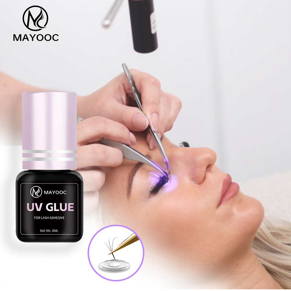 Eyelash Extension Uv Glue - MAYOOC Fast Drying 0.1S UV Eyelash