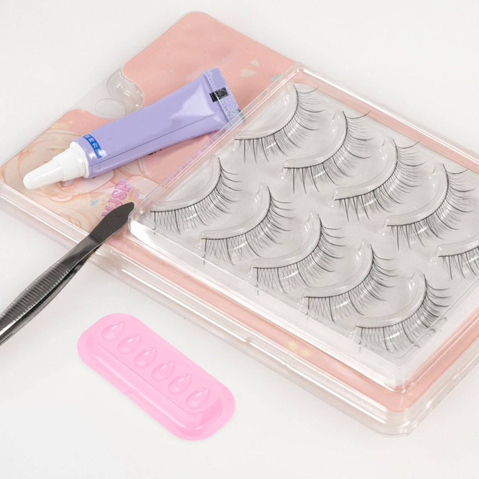 Eyelash Extension Is Safe - 100Pcs Eyelash Extension Glue Holders Plastic
