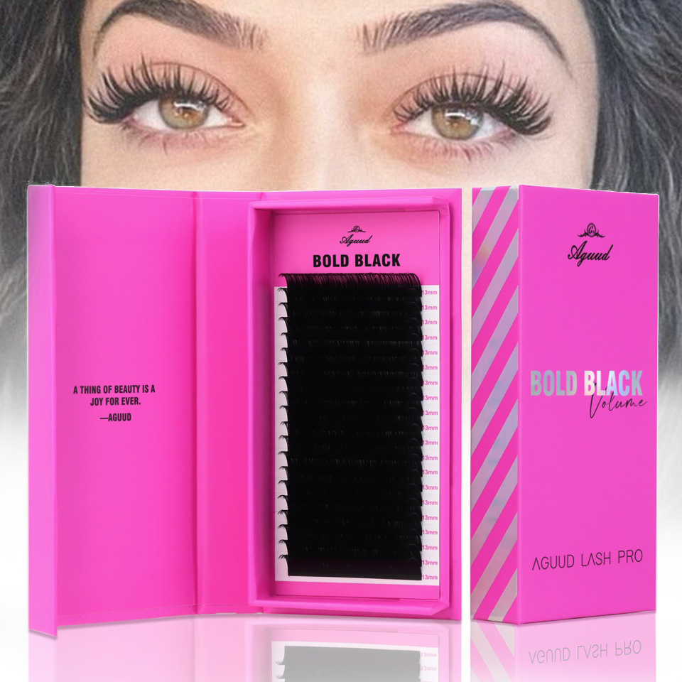 Lash Tray Organizer - Aguud 20 Rows Deep Dark Matte