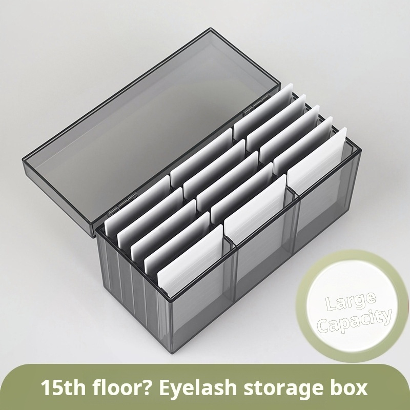 Lash Tray Organizer - 15 Layers Lashes Storage Box Display