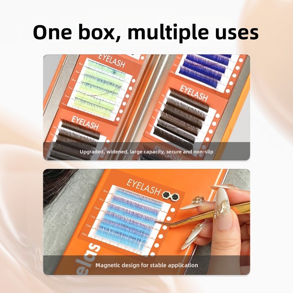 Portable Magnetic Storage Box  - Lash Tray Organizer ulasan dan harga