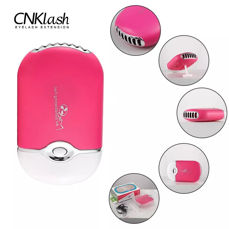 USB Mini Eyelashes Fan Graftin - Eyelash Extension Uv Glue ulasan dan harga