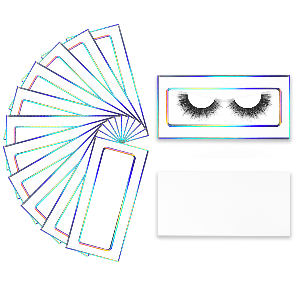 Lash Boxes Packaging 25mm Eyel - Lash Tray Organizer ulasan dan harga