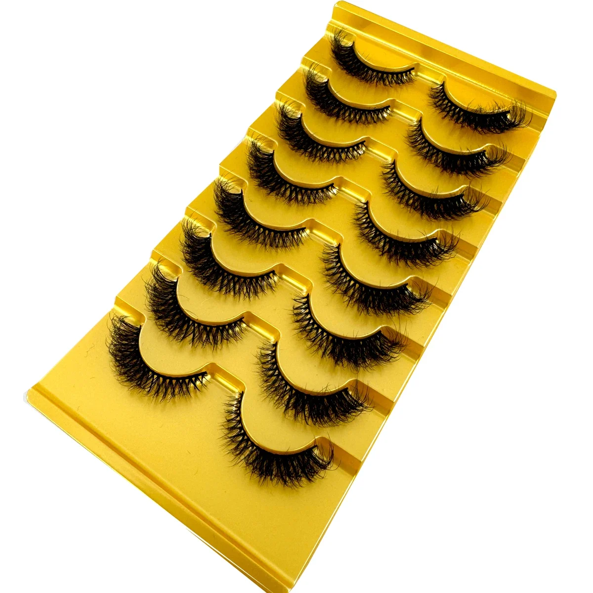 AMSDCN New 8 pairs of cat eye  - Eyelash Extension Cat Eye Wispy ulasan dan harga