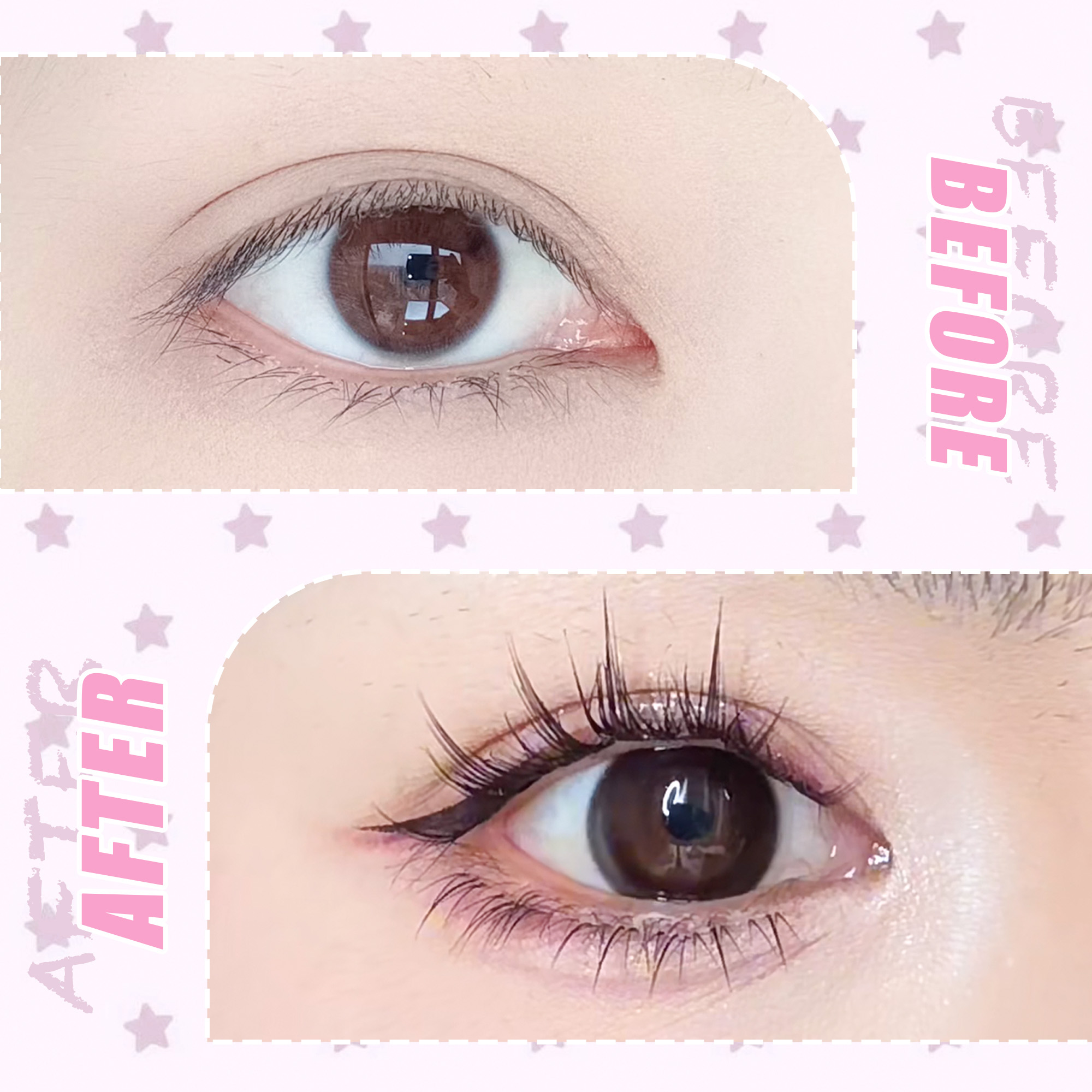 10-Row Lower Eyelash Extension - Eyelash Extension Korean ulasan dan harga