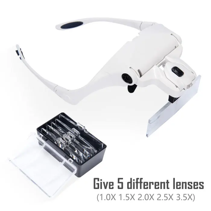 1PCS Magnifier Glasses Eyelash - Eyelash Extension With Glasses ulasan dan harga
