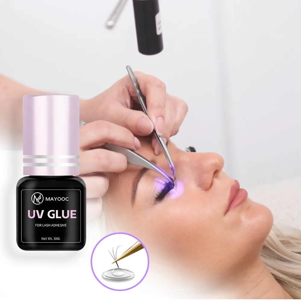 MAYOOC Fast Drying 0.1S UV Eye - Eyelash Extension Uv Glue ulasan dan harga