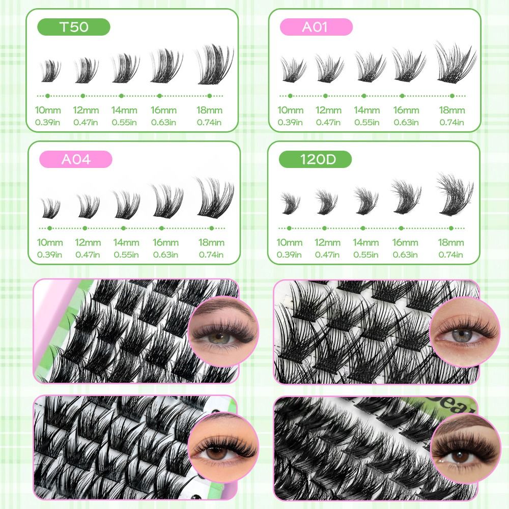 Natural Look False Eyelashes B - Lashes Eyelash Extension ulasan dan harga