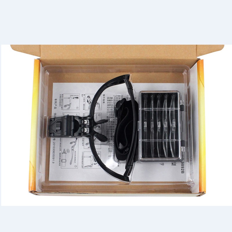 Adjustable Headband Magnifying - Eyelash Extension With Glasses ulasan dan harga