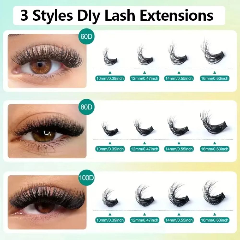Natural Look False Eyelashes B - Lashes Eyelash Extension ulasan dan harga