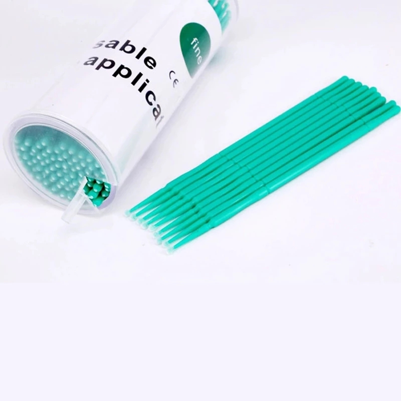 100Pcs/bottle MicroBrush For E - Lashes Eyelash Extension ulasan dan harga