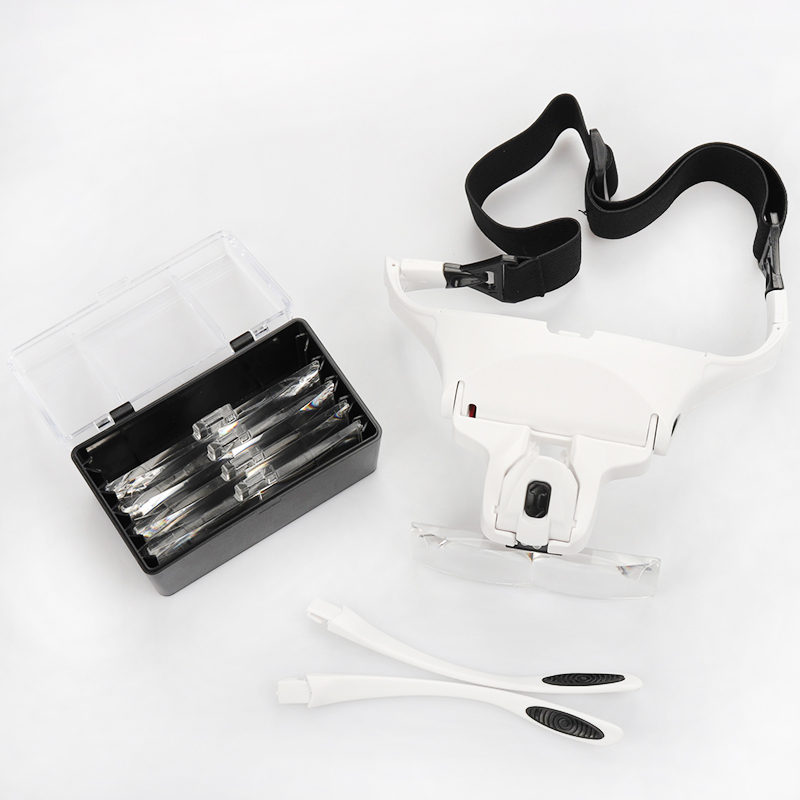 5 Lens Adjustable Headband Mag - Eyelash Extension With Glasses ulasan dan harga