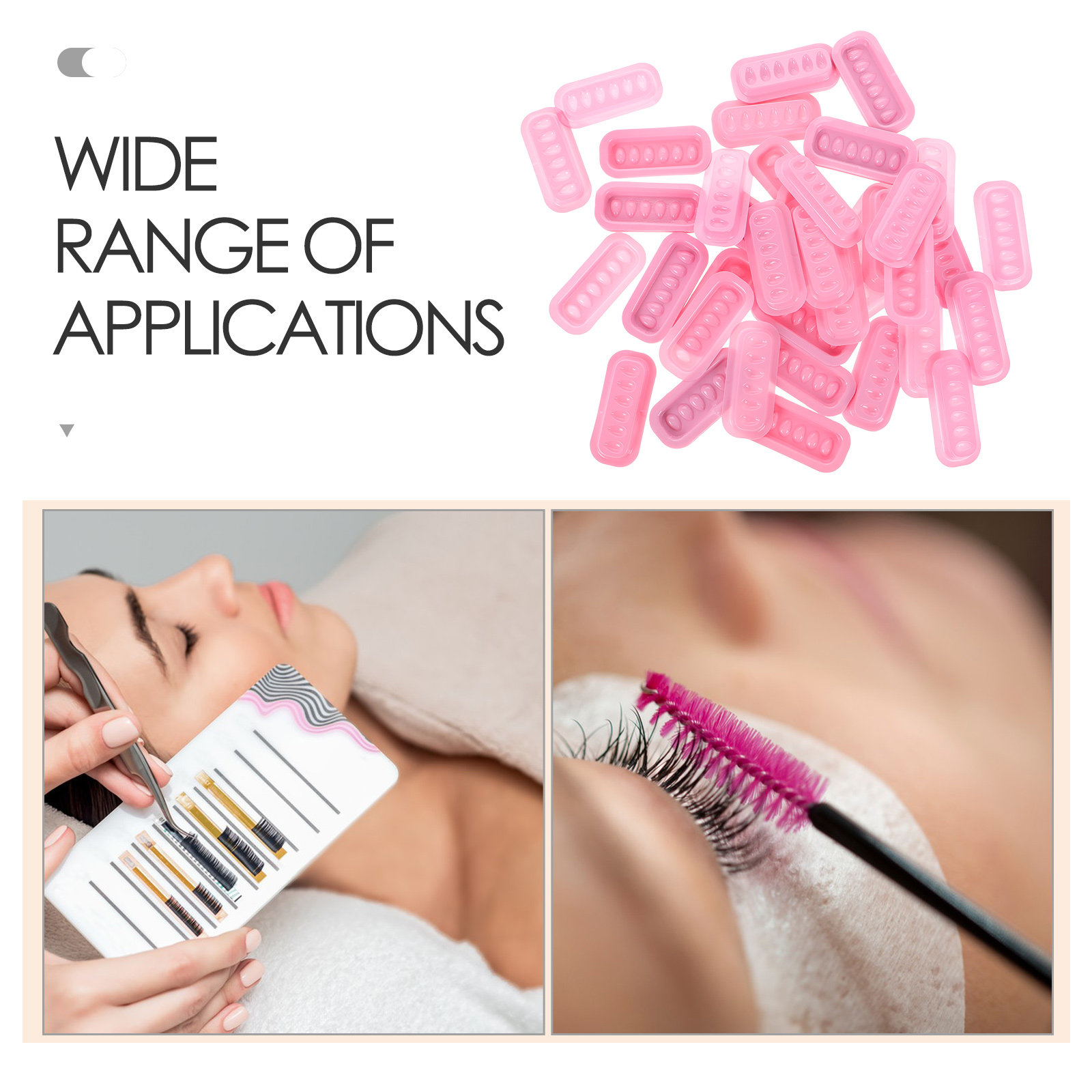 100Pcs Eyelash Extension Glue  - Eyelash Extension Is Safe ulasan dan harga