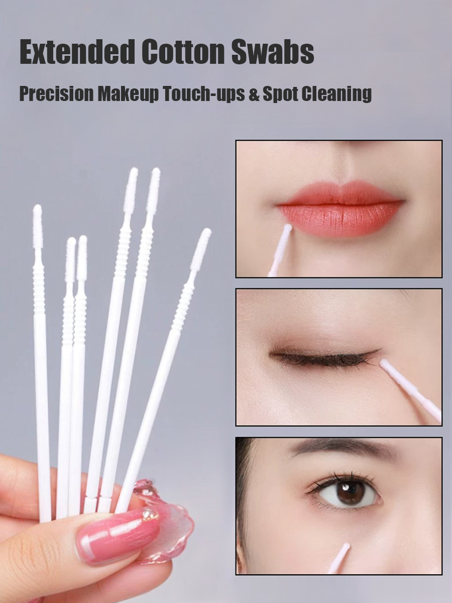 Disposable Long Cotton Swabs E - Lashes Eyelash Extension ulasan dan harga