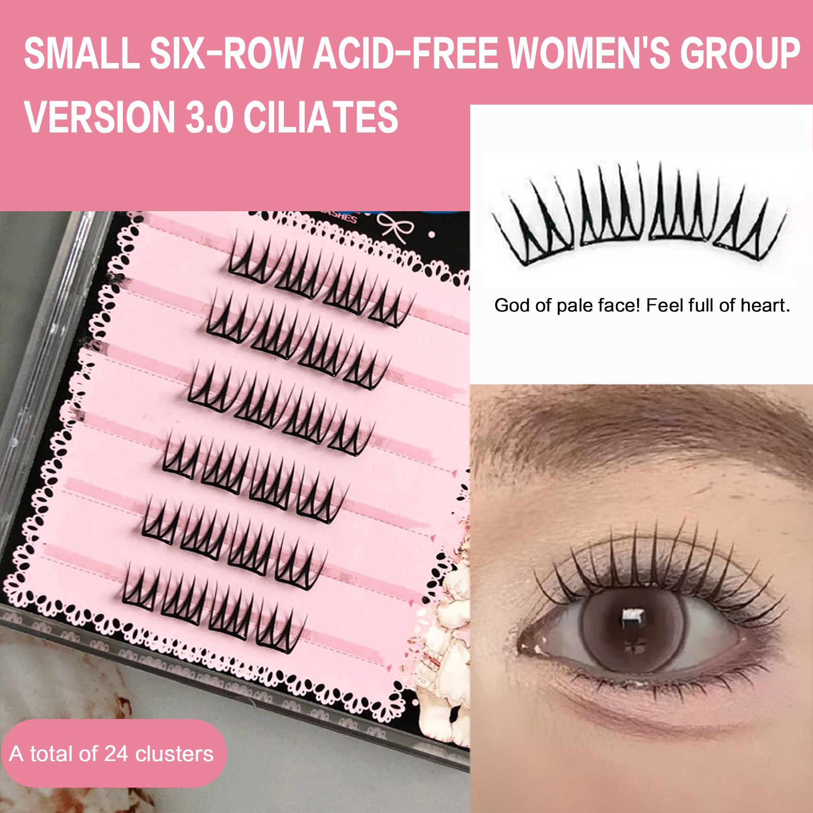 Korean Style Single Cluster Ey - Eyelash Extension Korean ulasan dan harga