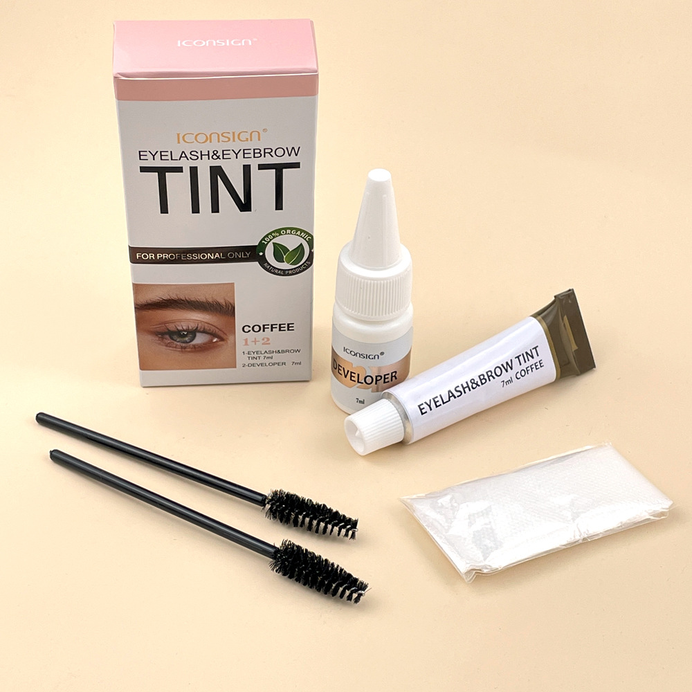 Eyelash Eyebrow Dye Tint Kit F - Eyelash Extension Full Set ulasan dan harga