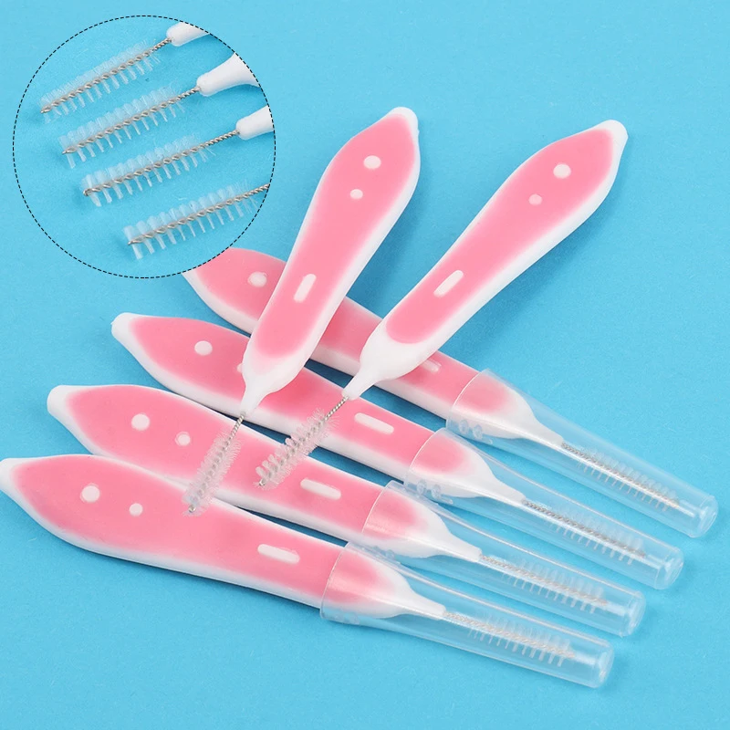 10 Pcs Eyebrow Brushes Mini Br - Lashes Eyelash Extension ulasan dan harga