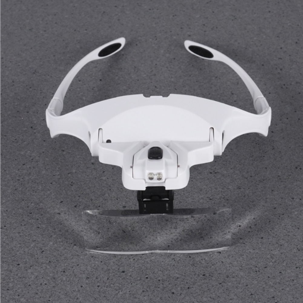 5 Lens Adjustable Magnifier Ey - Eyelash Extension With Glasses ulasan dan harga