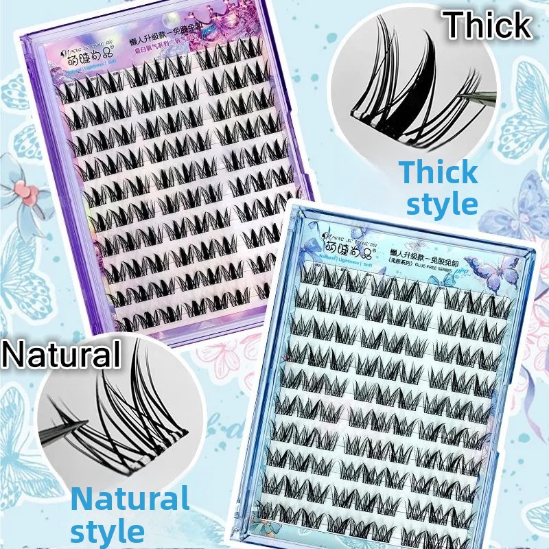 Glue-free Self-adhesive False  - Eyelash Extension Uv Glue ulasan dan harga