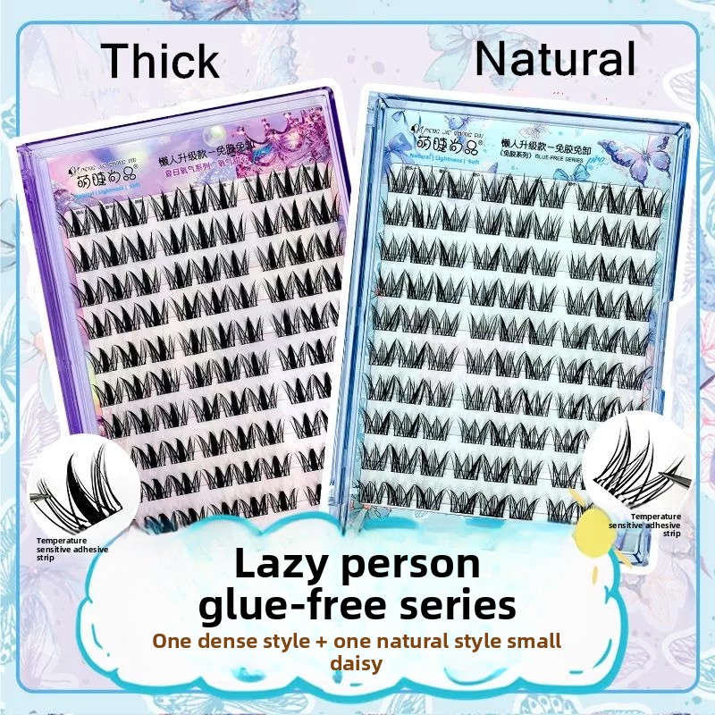 Glue-free Self-adhesive False  - Eyelash Extension Uv Glue ulasan dan harga