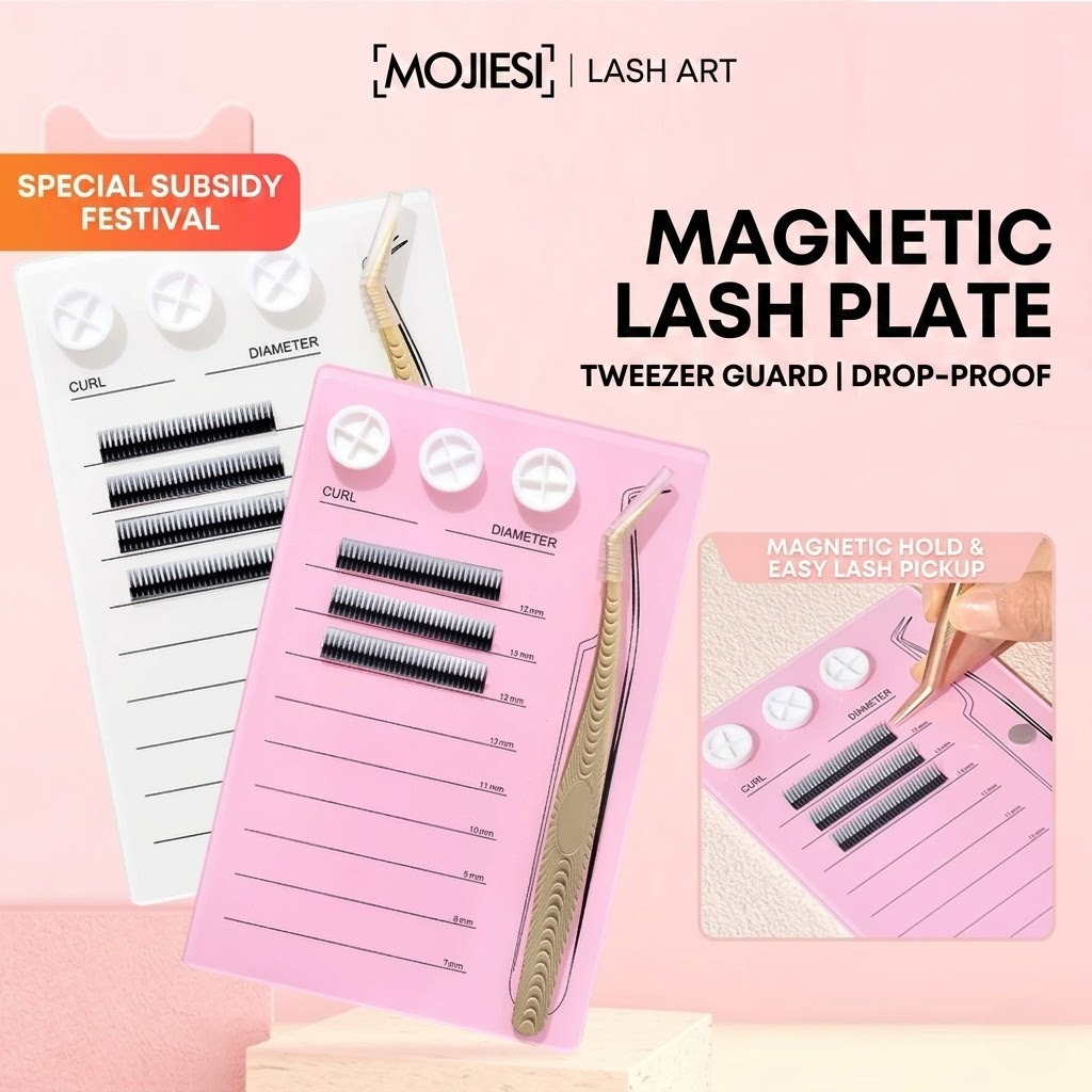 Magnetic Eyelash Extension Pal - Lash Tray Organizer ulasan dan harga