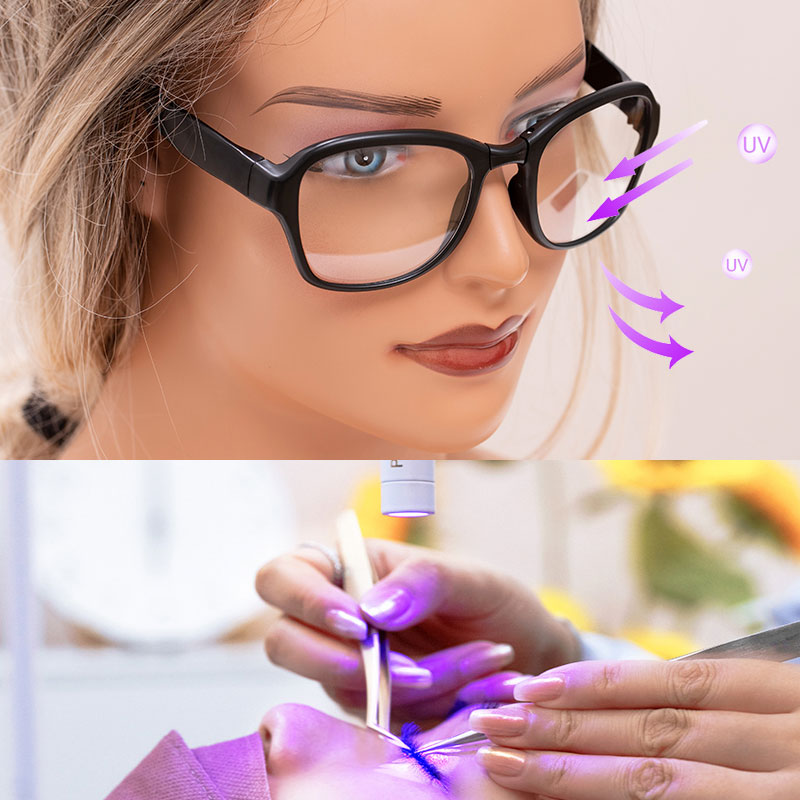 UV Protective Glasses For Fals - Eyelash Extension With Glasses ulasan dan harga
