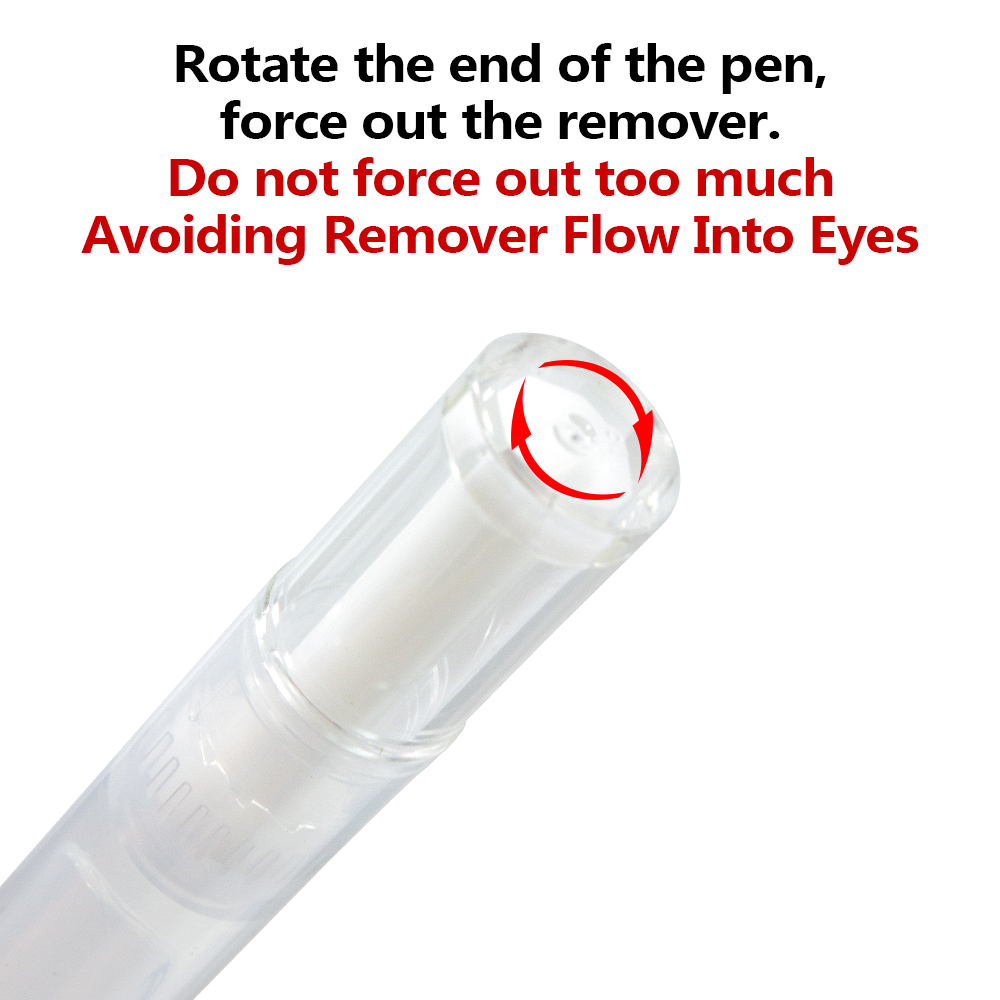 10pcs Safe Lash Glue Remover B - Eyelash Extension Is Safe ulasan dan harga
