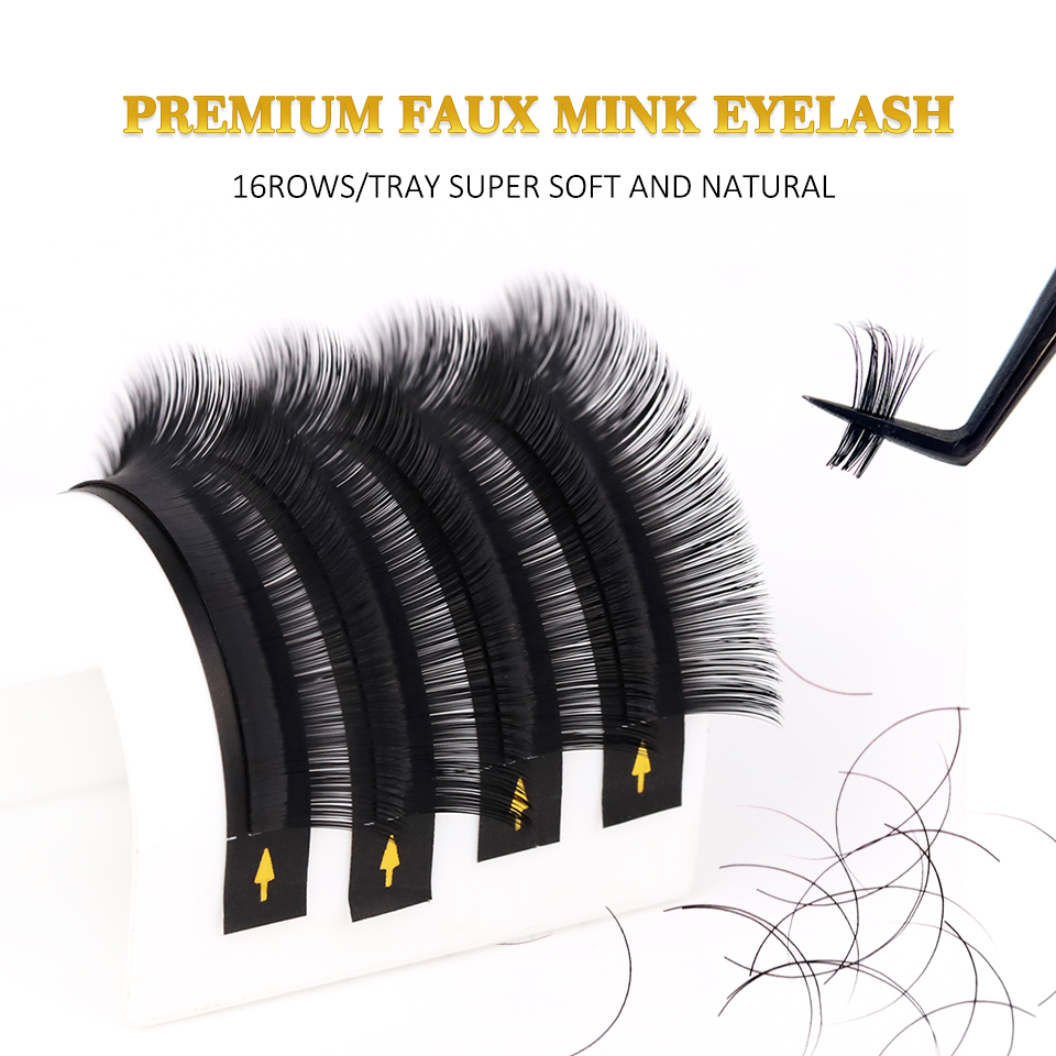 Lashprofessor 10 Cases/Lot Eye - Eyelash Extension Korean ulasan dan harga