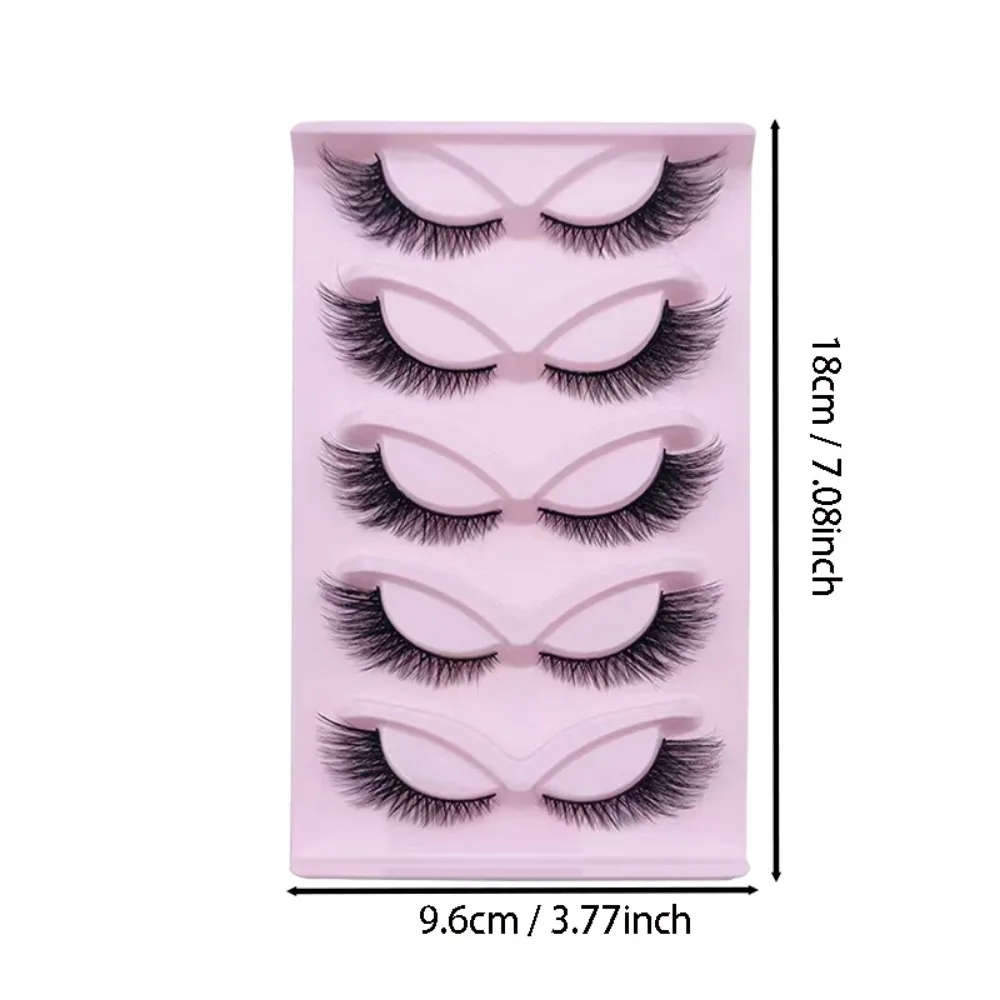 5 Pairs Cat Eye Lashes Wispy F - Eyelash Extension Cat Eye Wispy ulasan dan harga