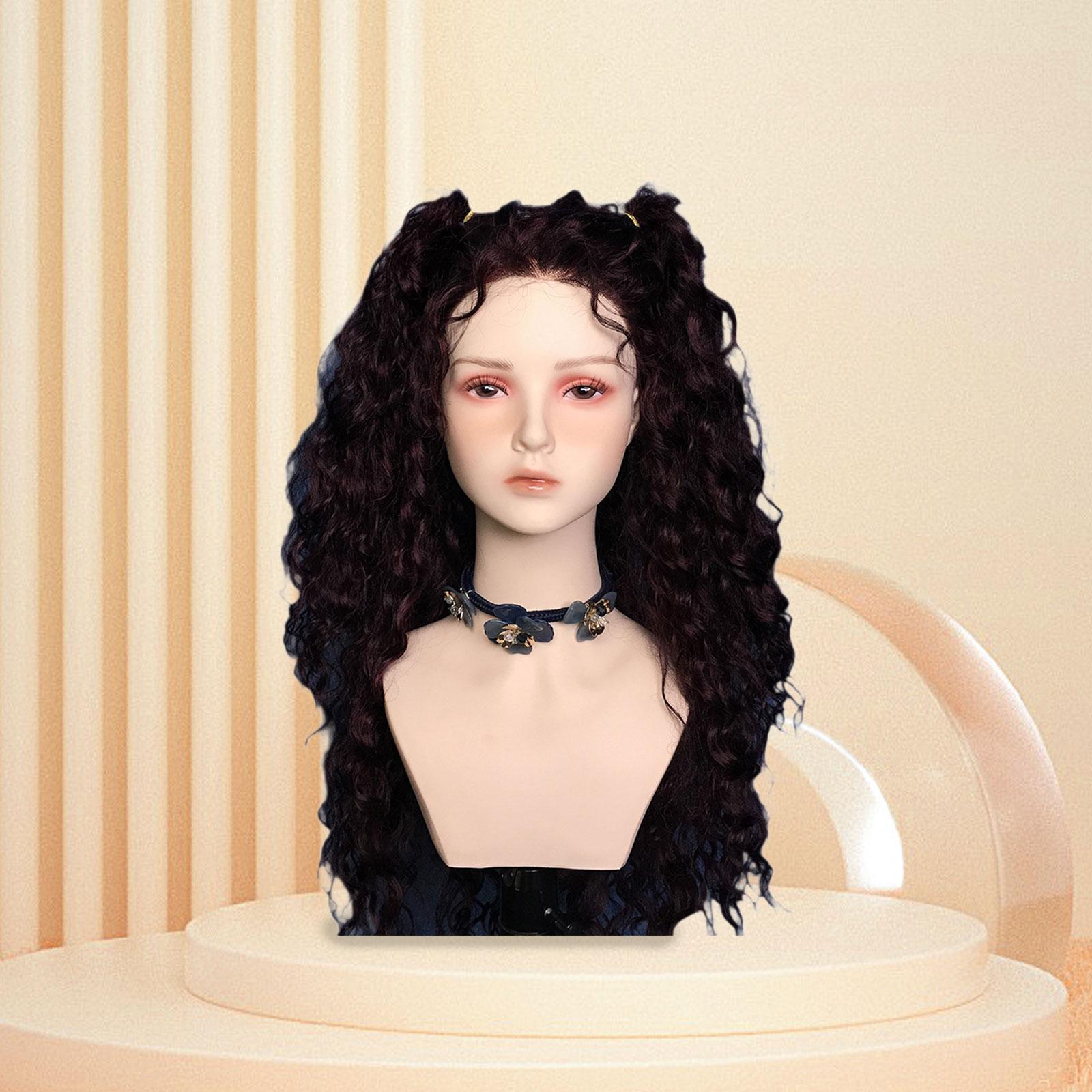 Head with Shoulder Window Disp - Eyelash Extension With Glasses ulasan dan harga