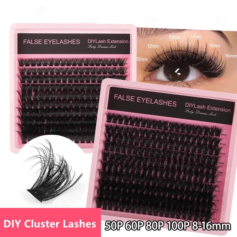 New 10Row 140 Clusters Fluffy  - Lashes Eyelash Extension ulasan dan harga