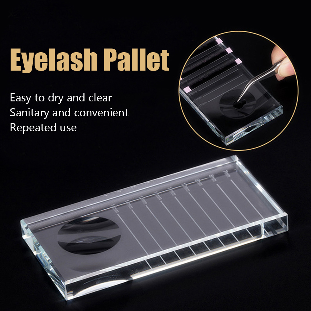 Eyelash Extension Pallet Cryst - Lash Tray Organizer ulasan dan harga