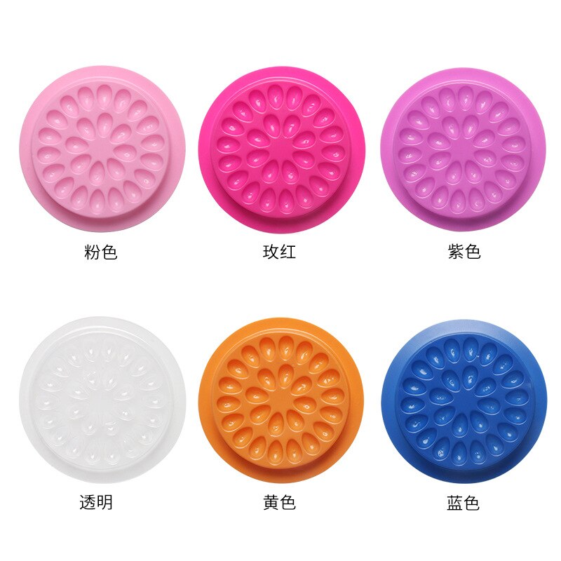 100pcs Eyelash Glue Holder Eye - Eyelash Extension Uv Glue ulasan dan harga
