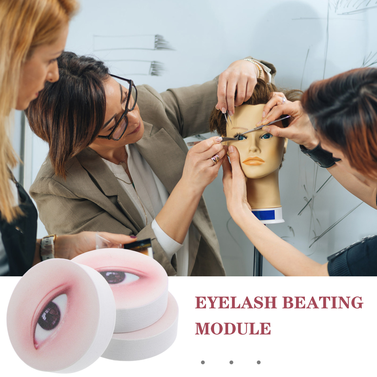 3Pcs Lash Extension Practice B - Lashes Eyelash Extension ulasan dan harga