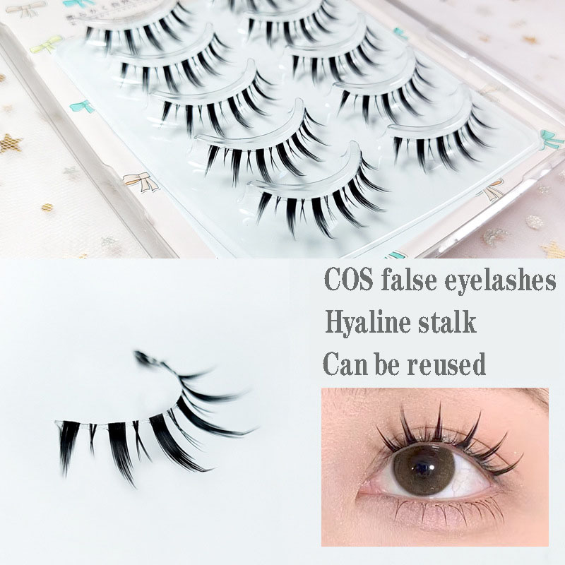 New Style 5Pairs Women Natural - Eyelash Extension Japanese Style ulasan dan harga
