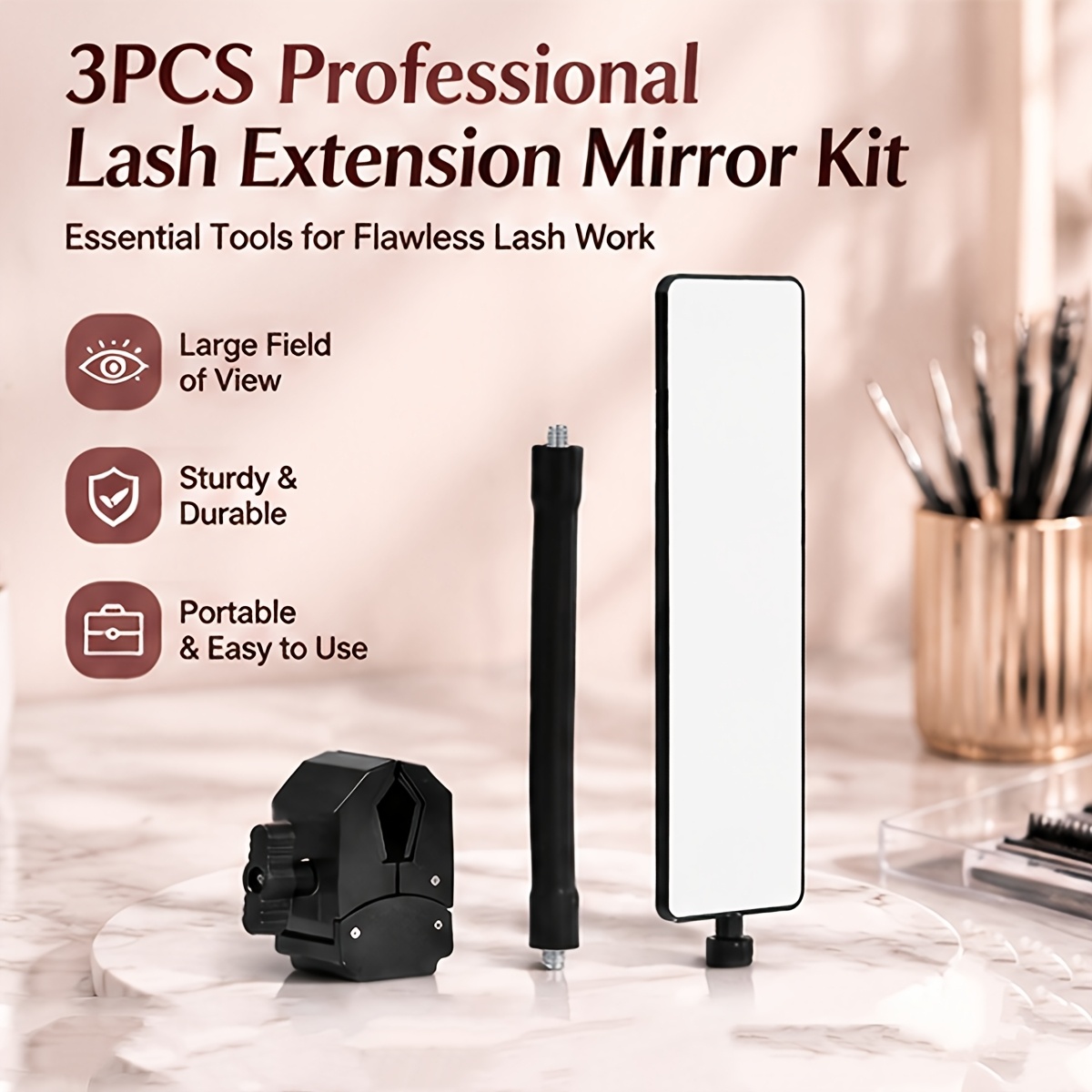 3Pcs Professional Eyelash Exte - Lash Tray Organizer ulasan dan harga
