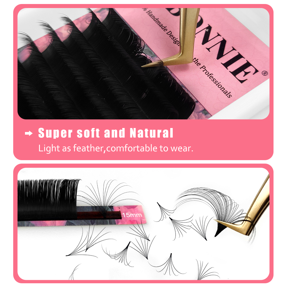 ABONNIE Matte Black Easy Fan L - Mega Volume Lash ulasan dan harga