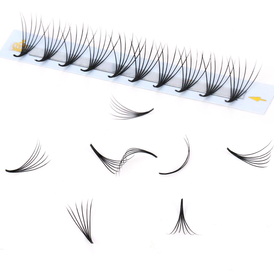 Flat Premade Eyelash Fan 3D 4D - Eyelash Extension Korean ulasan dan harga