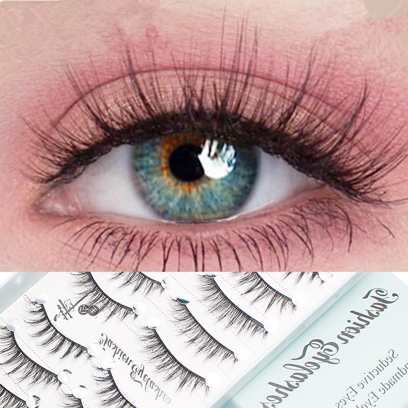 10 Pairs Natural Long Wispy Ca - Eyelash Extension Cat Eye Wispy ulasan dan harga