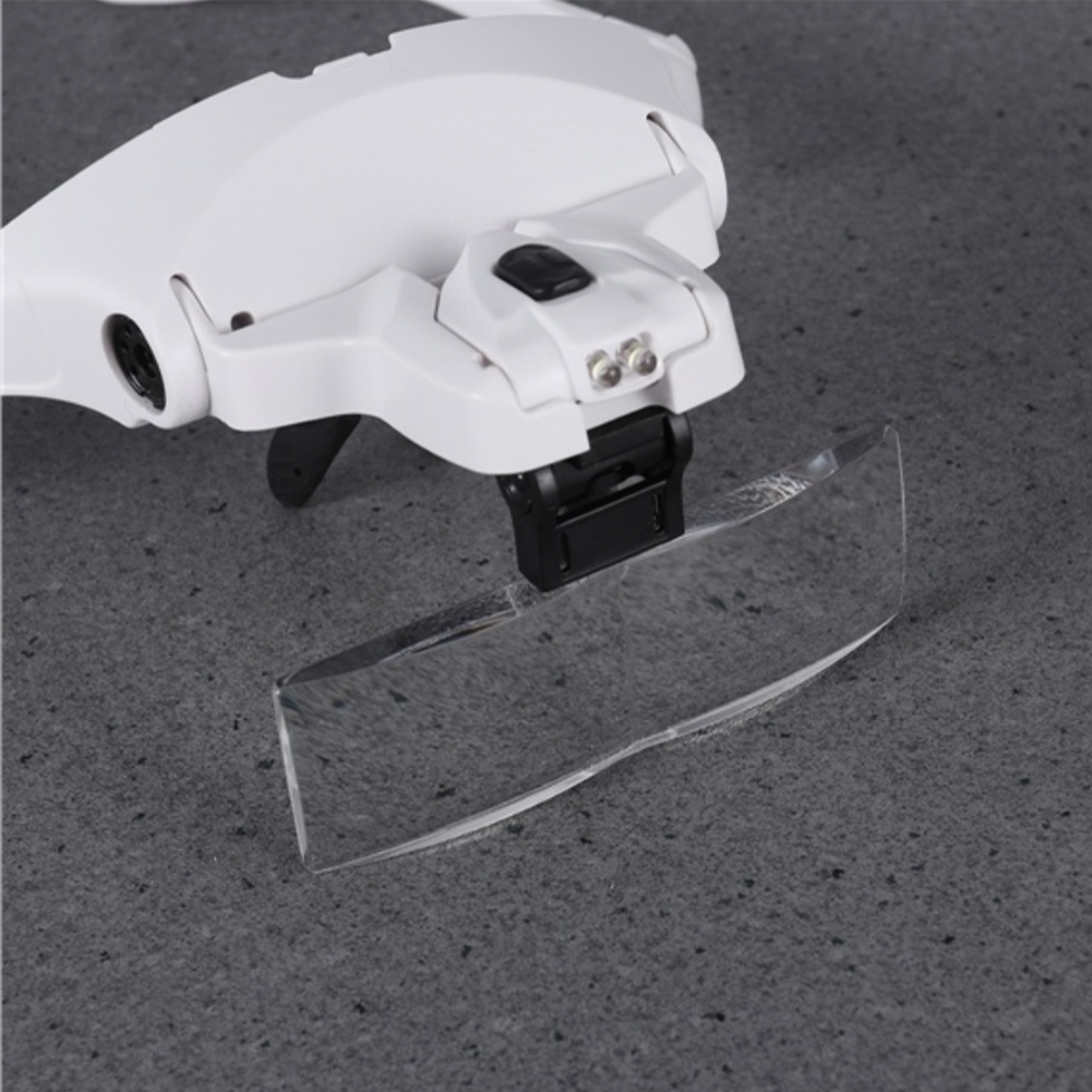 5 Lens Adjustable Magnifier Ey - Eyelash Extension With Glasses ulasan dan harga